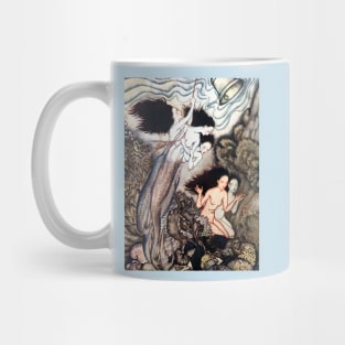 Full Fathom Five - The Tempest, Arthur Rackham Mug